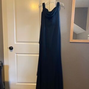 Long black dress